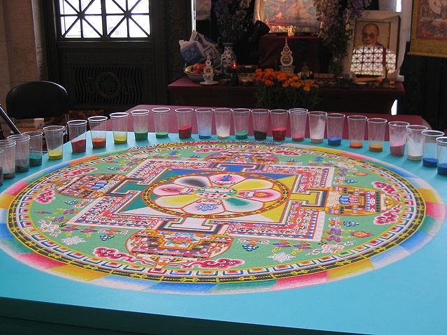 mandala. sand mandala